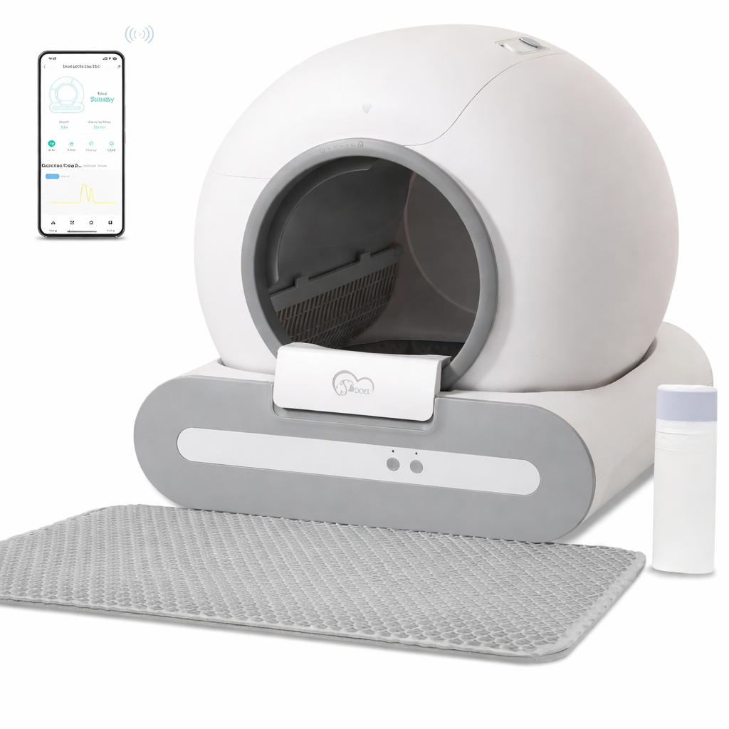 NexoraLiving SmartLitter™ 65L Self-Cleaning Cat System