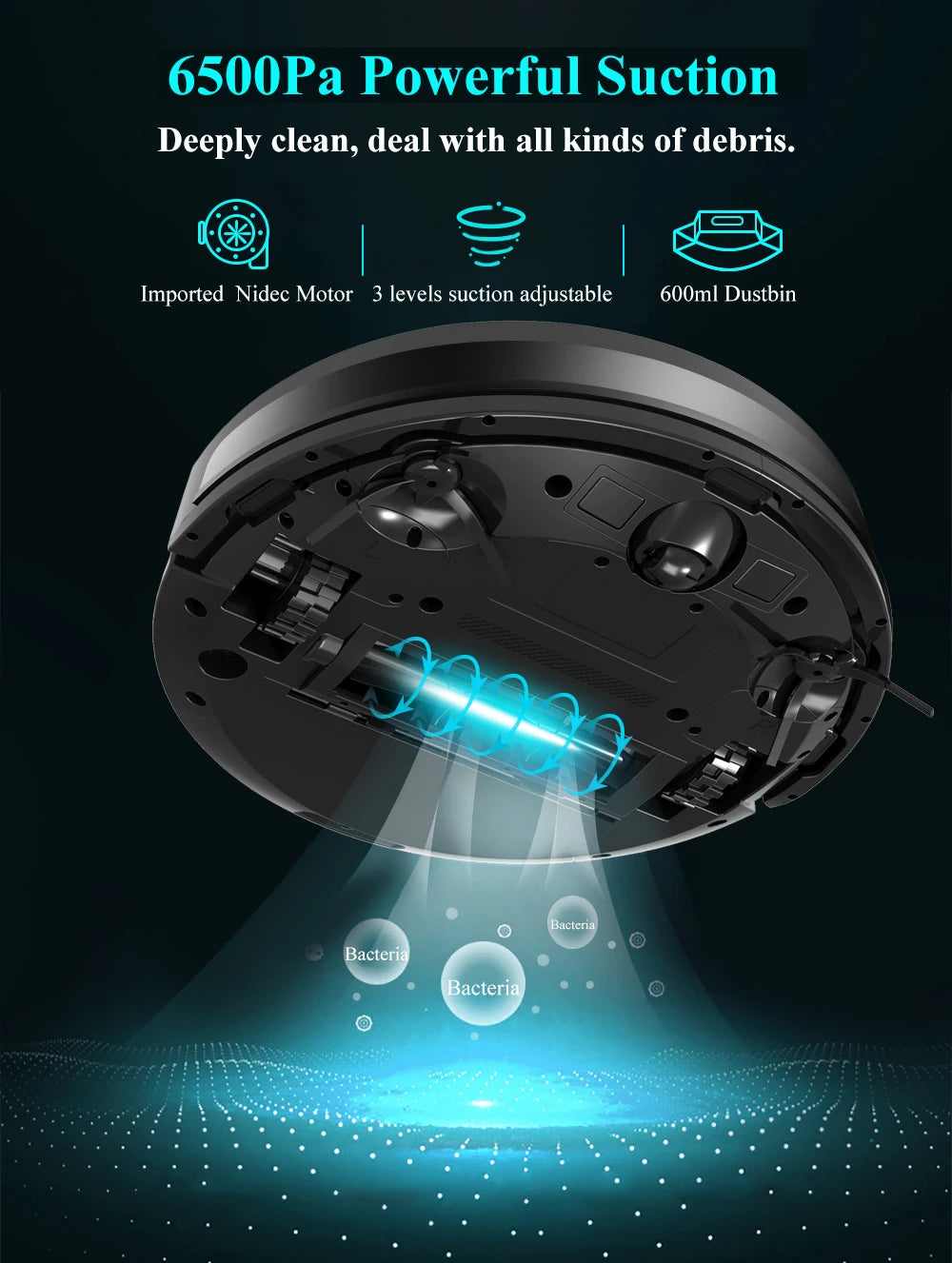 NexoraLiving SmartClean™ Pro Robot Vacuum