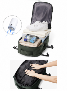NexoraLiving™ Vacuum Backpack Travel Bag
